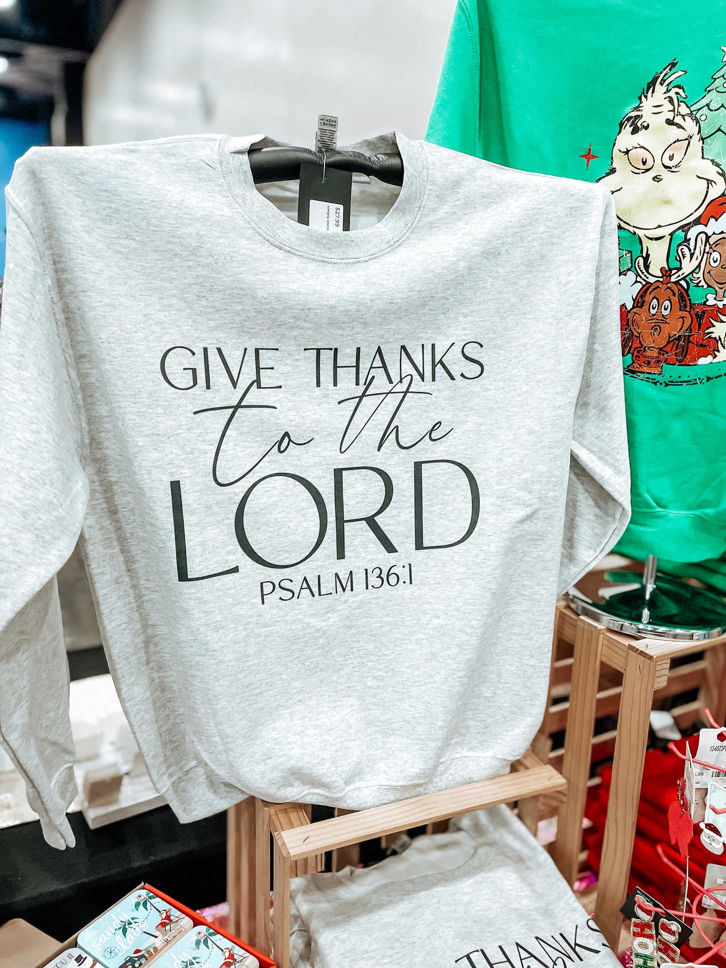 Give Thanks To The Lord Sweatshirt