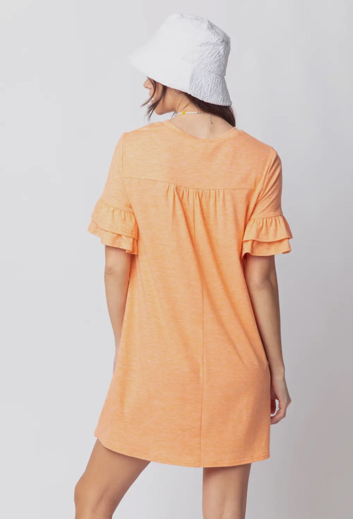 French Terry Pocket Tshirt Dress