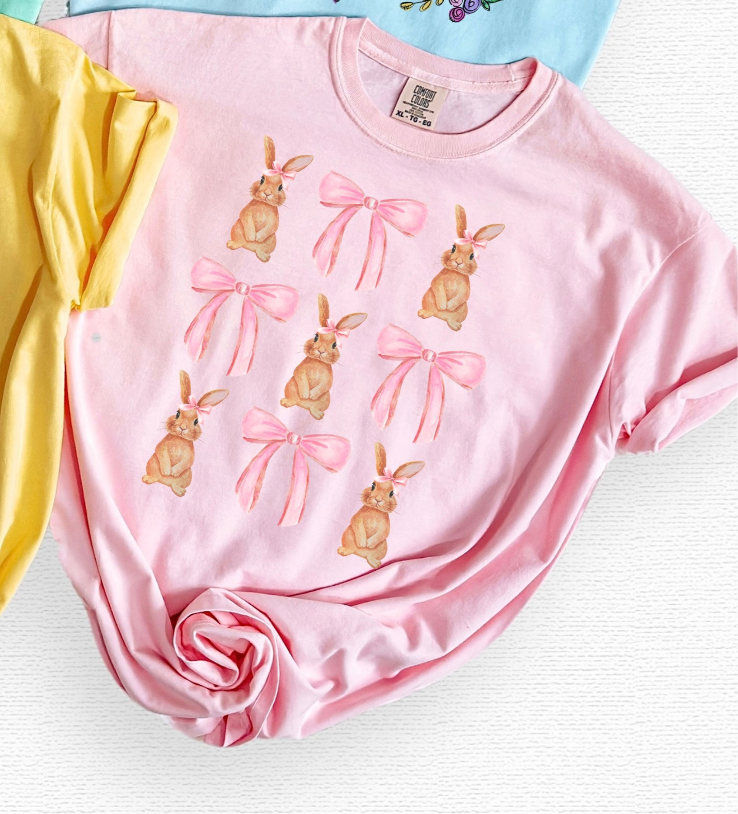 Bunny Bows- Comfort Colors