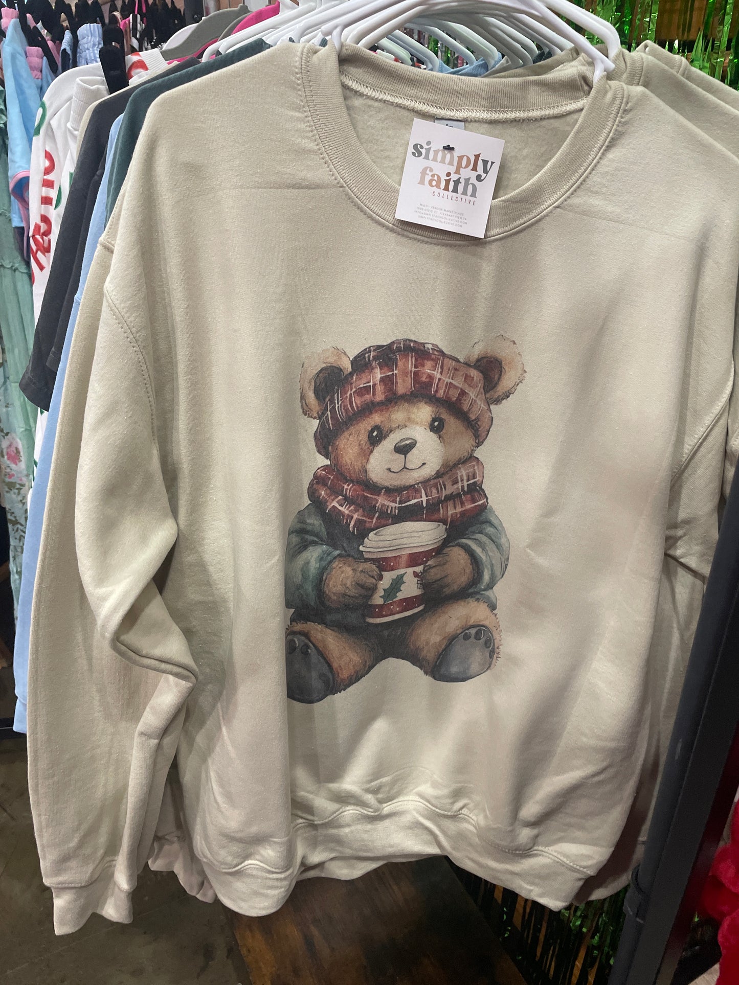 Teddy Bear Christmas Sweatshirt