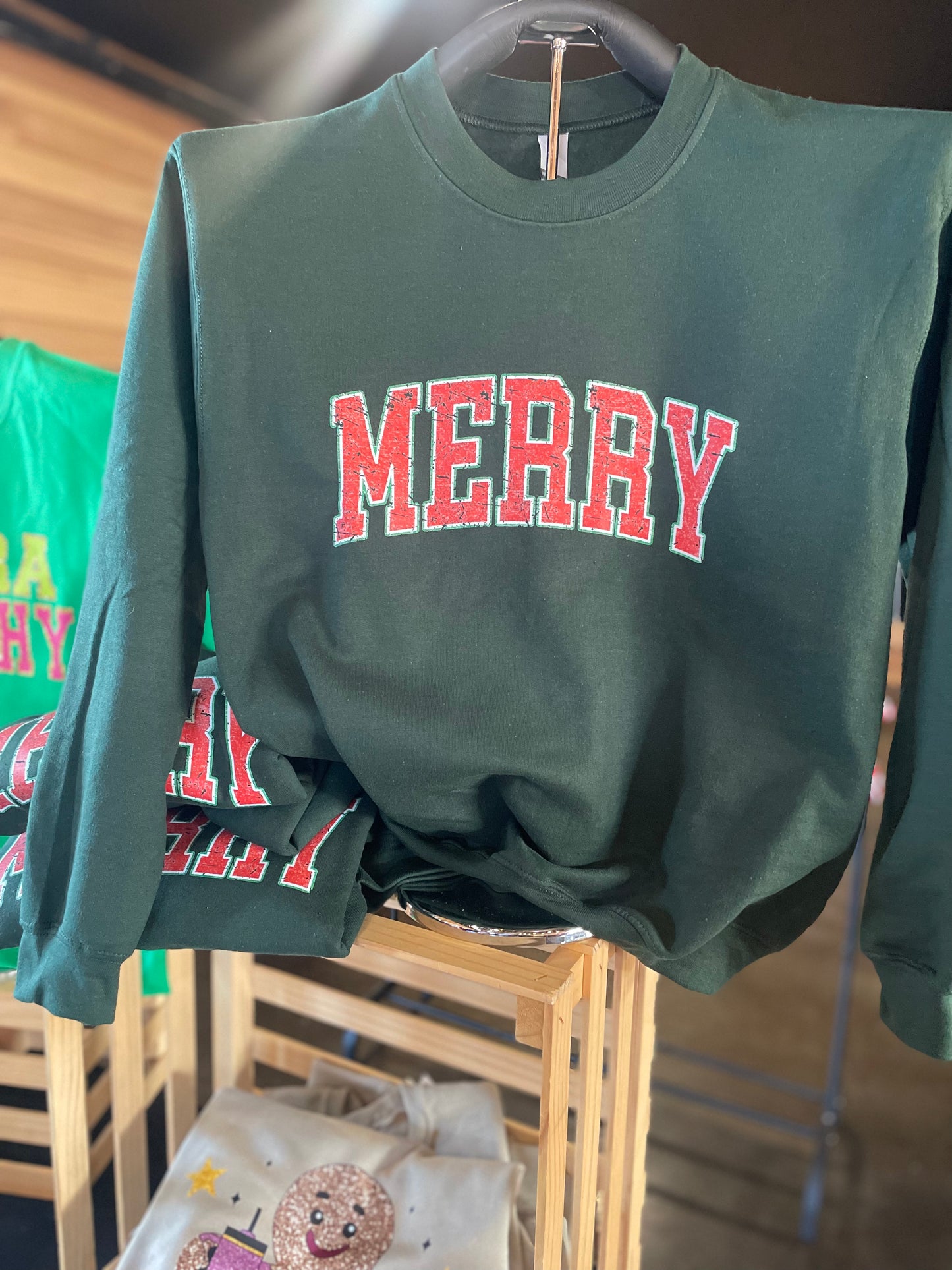 Collegiate Merry Sweatshirt