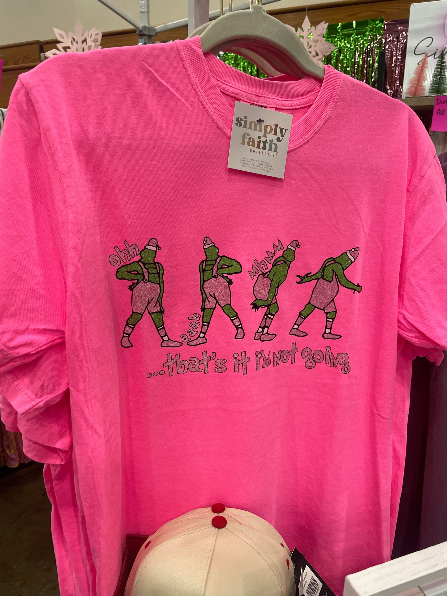 Not going Neon Pink Tshirt