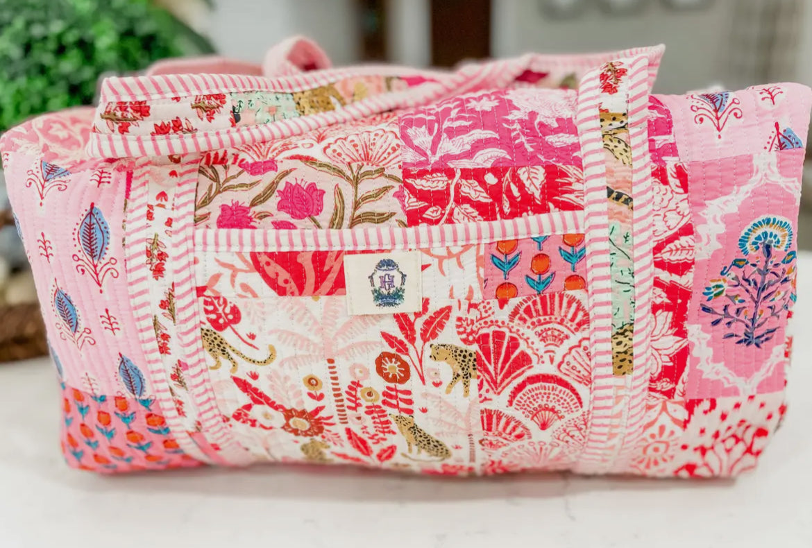 Quilted Duffel Bag