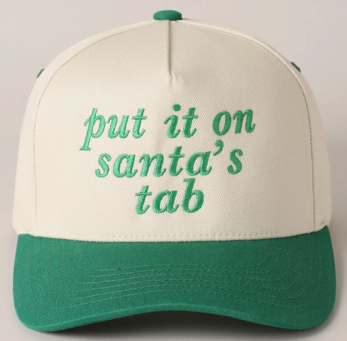 Santa’s Tab Hat Green