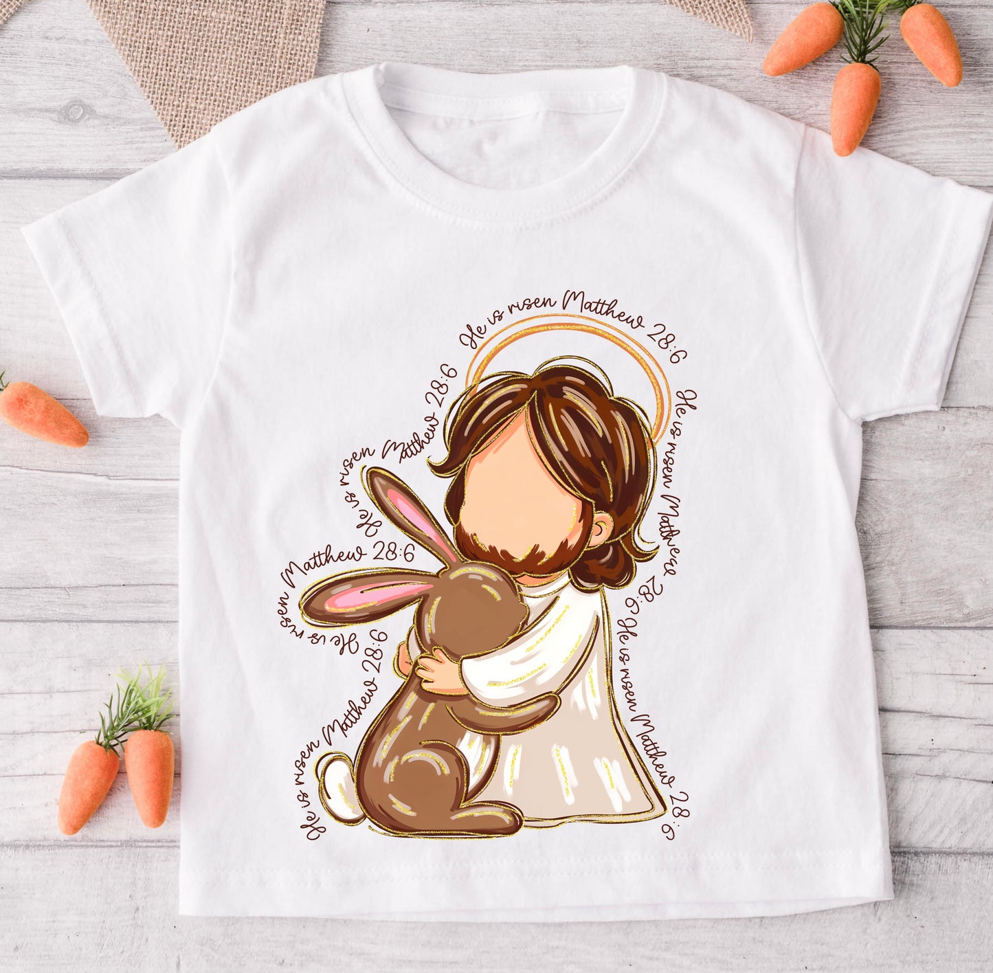 Jesus and Bunny tshirt