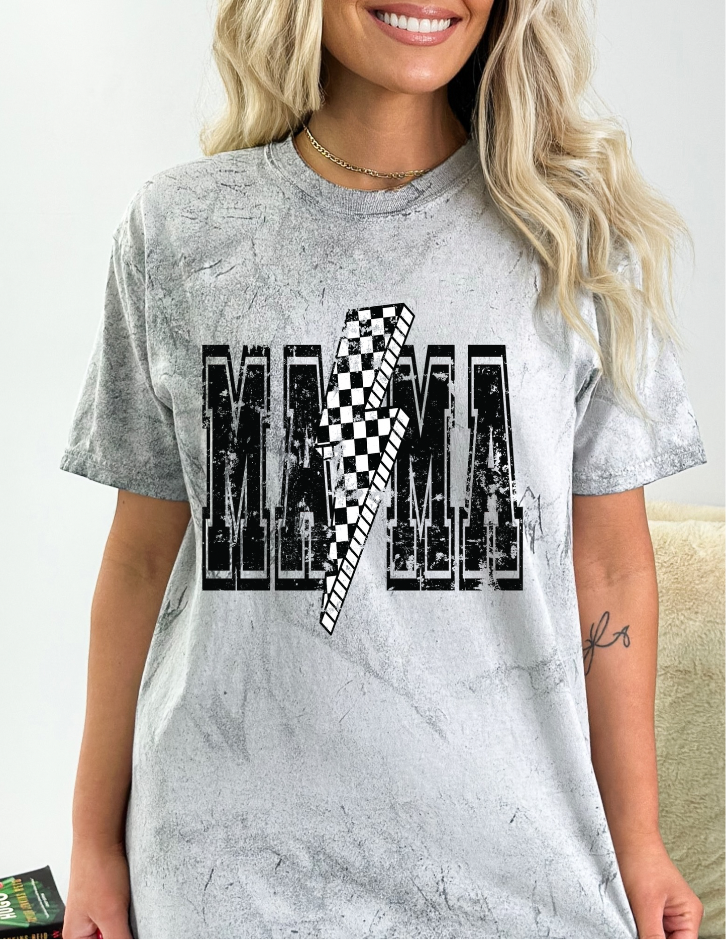 Mama Lightning Colorblast Tee