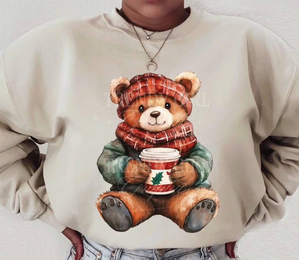 Christmas Teddy Bear Sweatshirt