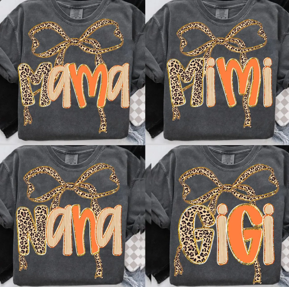 Fall Bow Tshirts