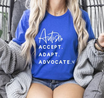 Accept Adapt Advocate Tee