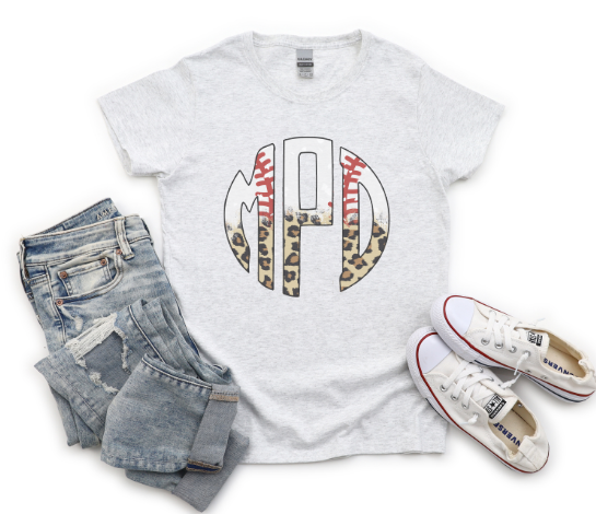Baseball/Softball Monogram Tee