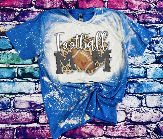 Football Mom Leopard Tee