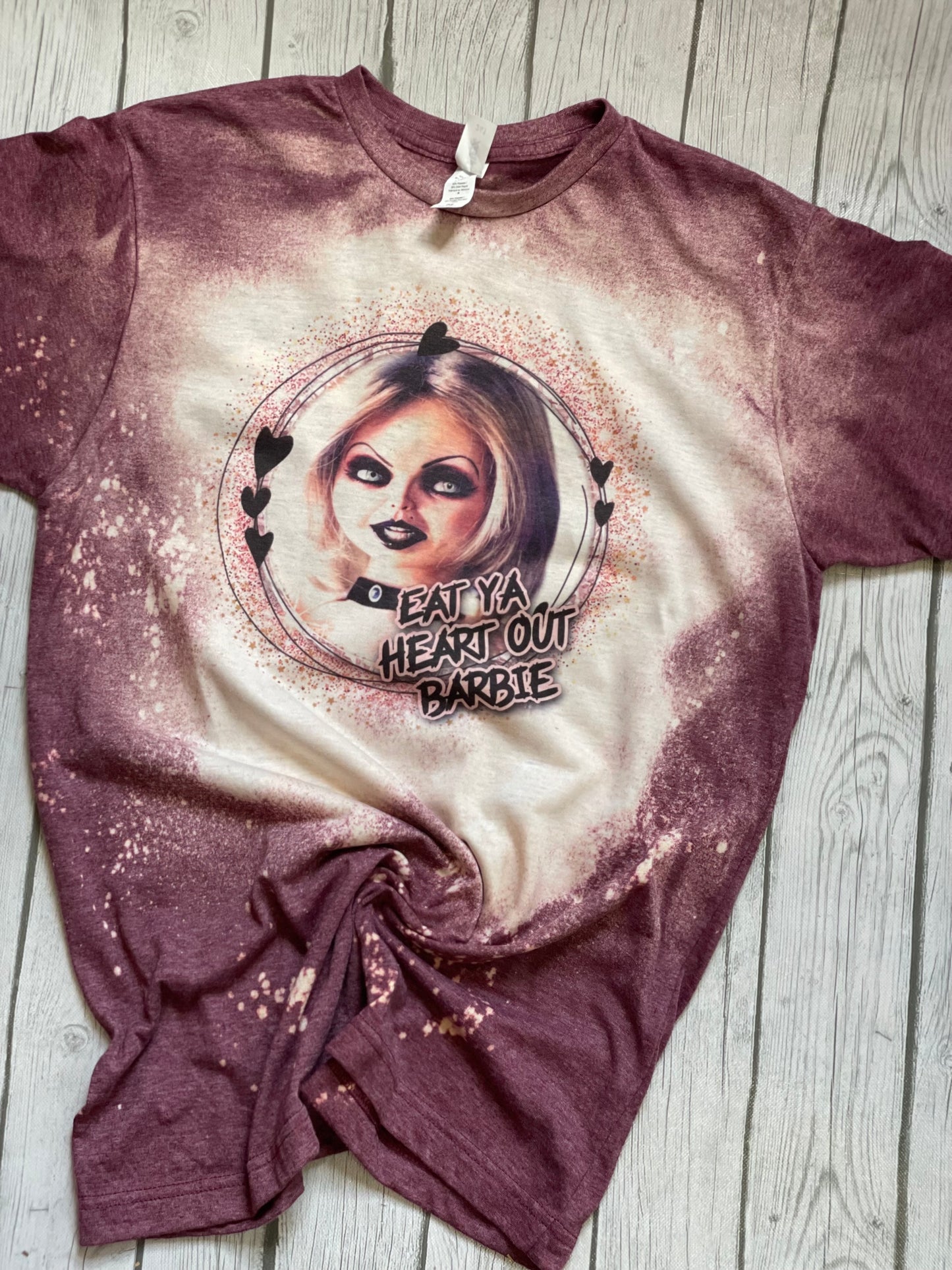Eat Ya Heart Out Barbie Maroon