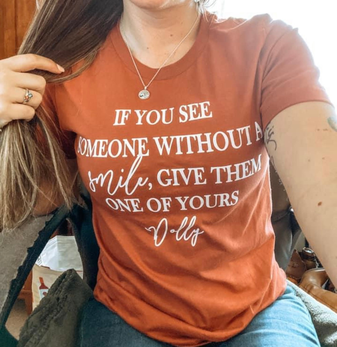 Give Them A Smile Dolly Tee