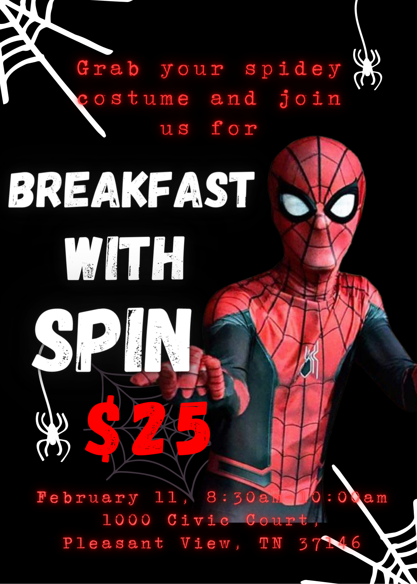Breakfast with Spin Ticket