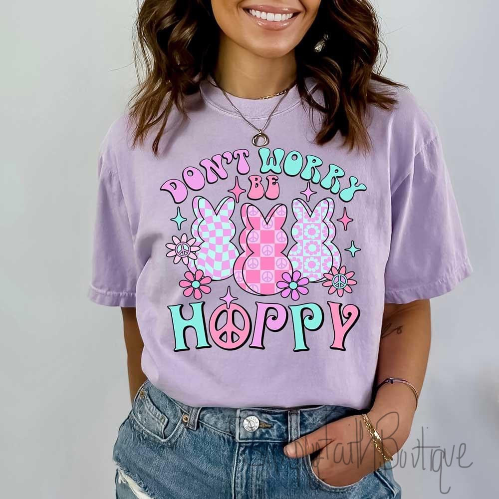 Don't Worry Be Hoppy- COMFORT COLORS