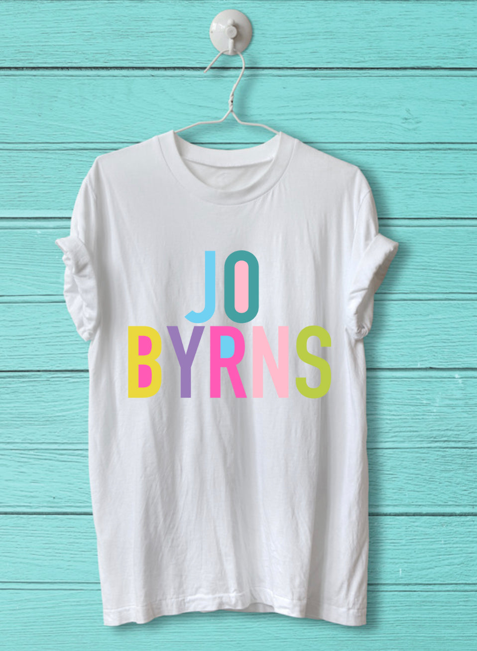 Jo Byrns Pastel Letters