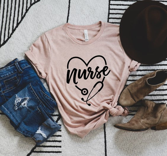 Nurse Heart Tee