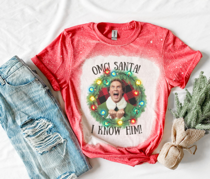 OMG Santa Movie Tee