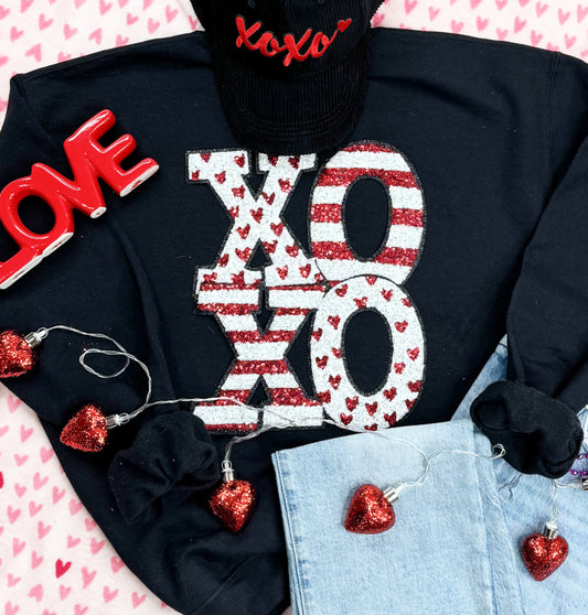 XOXO Patch Sweatshirt