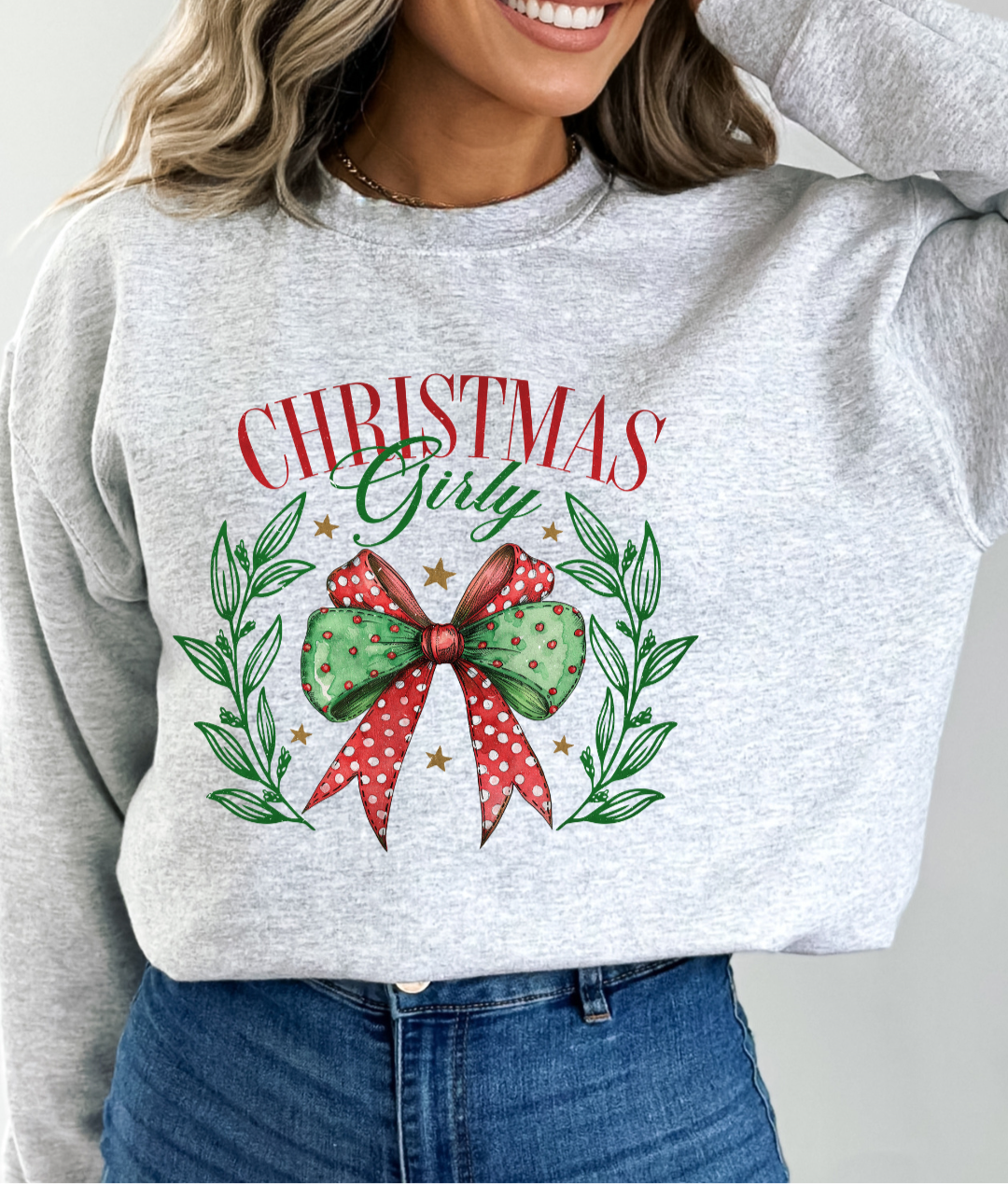 Christmas Girly Sweatshirt