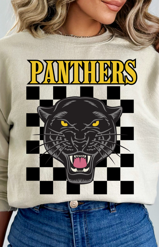 Checker Mascot Panthers