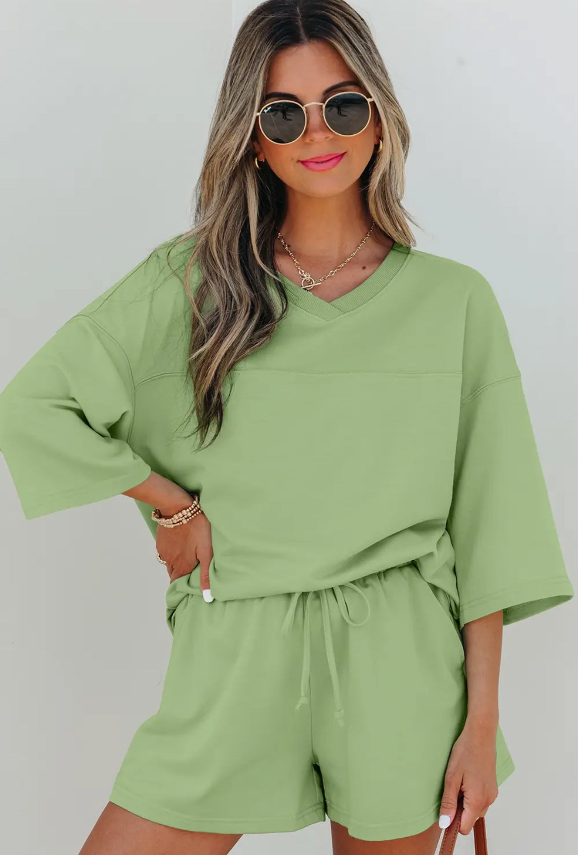 Slouch Tee and Shorts Set