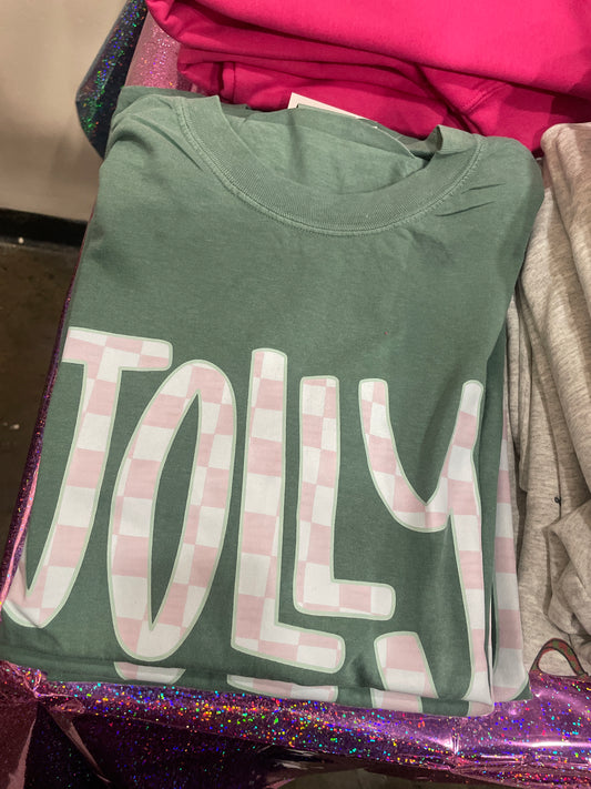 Jolly Checkered Tshirt
