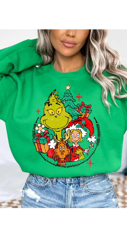 Vintage Grinch Sweatshirt