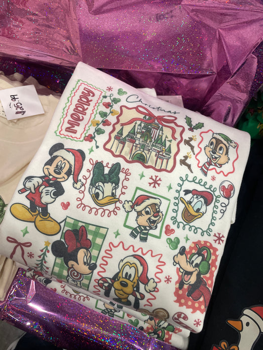 Christmas Mouse Friends Sweatshirt