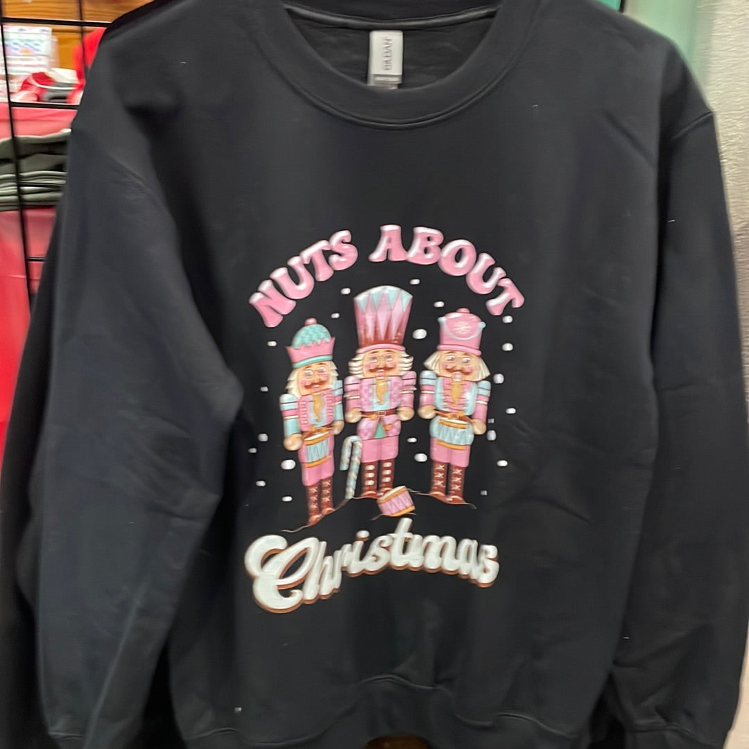 Nuts about Christmas sweatshirt