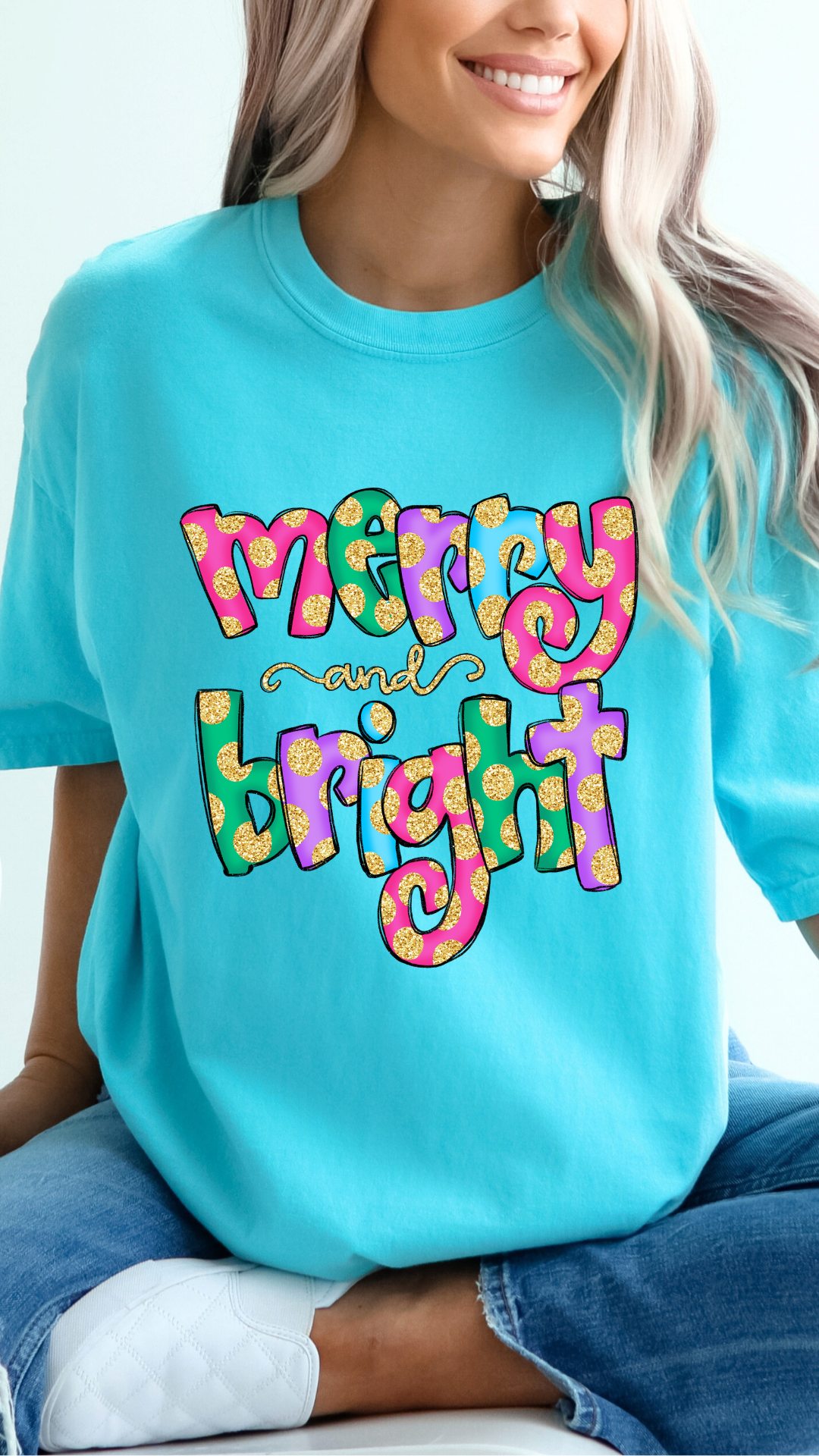 Merry and Bright Blue