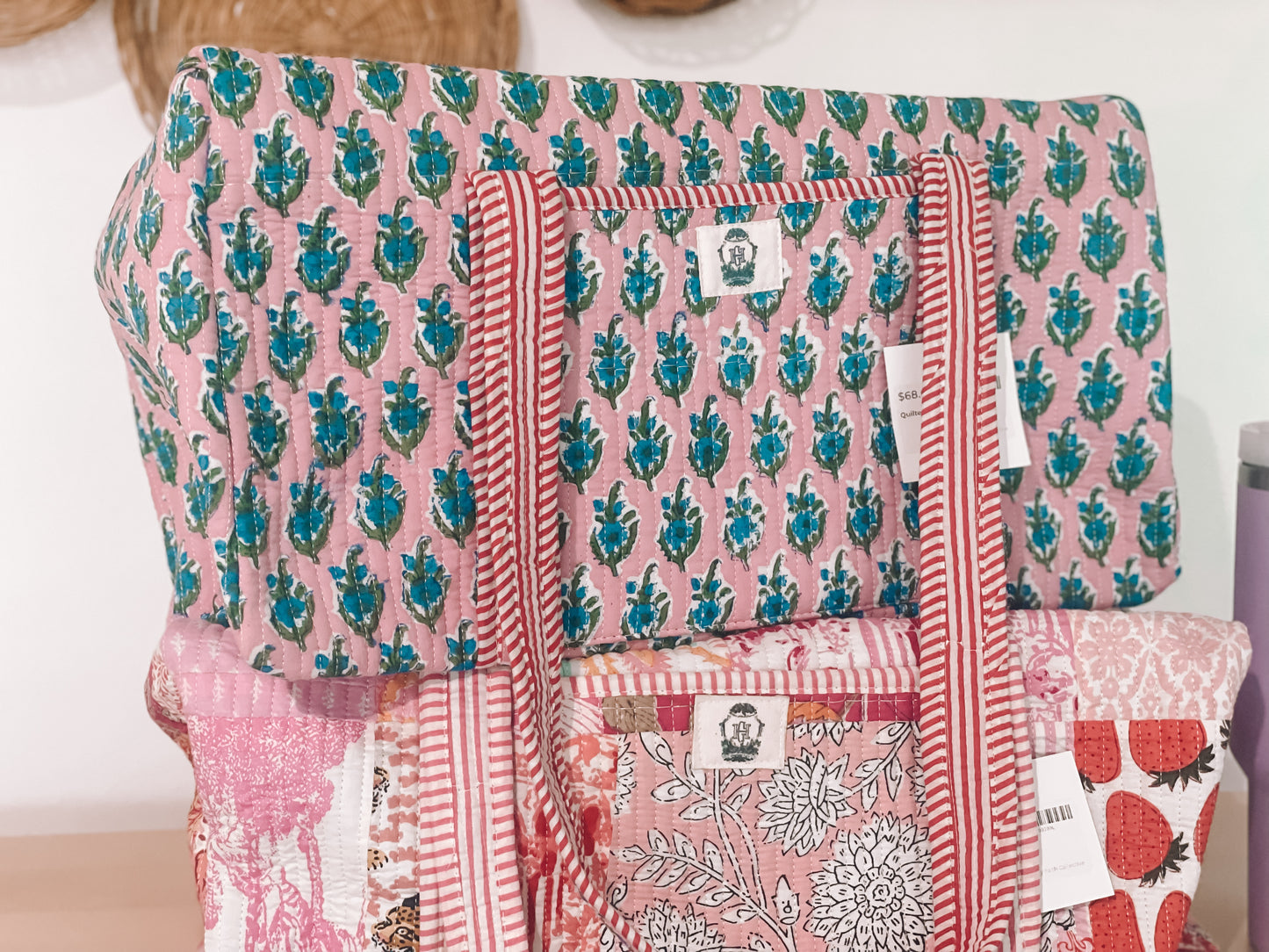 Quilted Duffel Bag