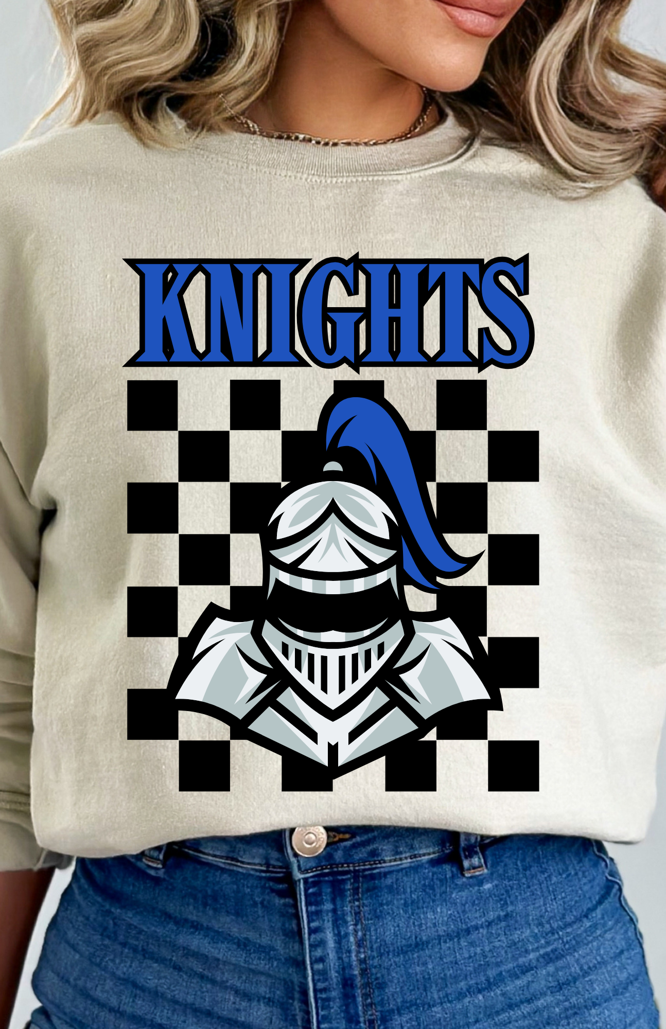 Checker Mascot Knights