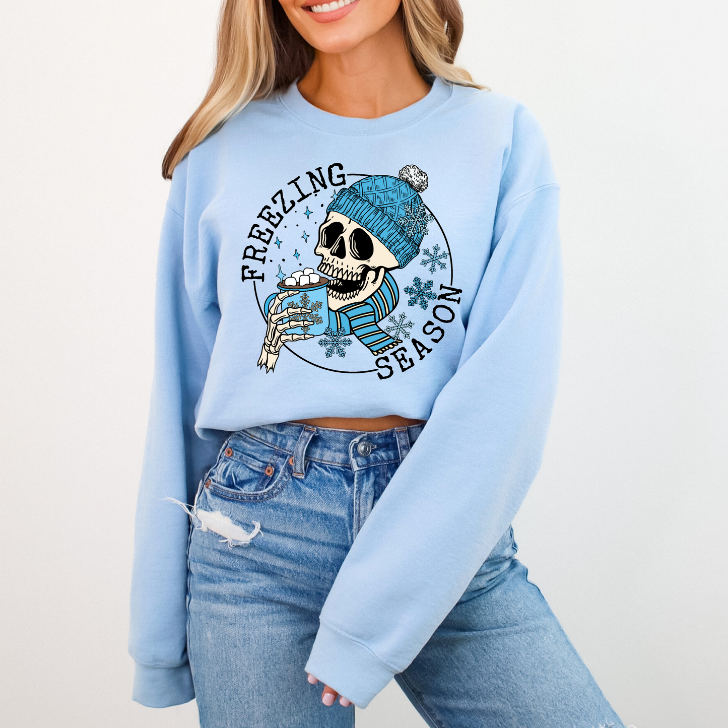 Freezin Season Skellie Sweatshirt