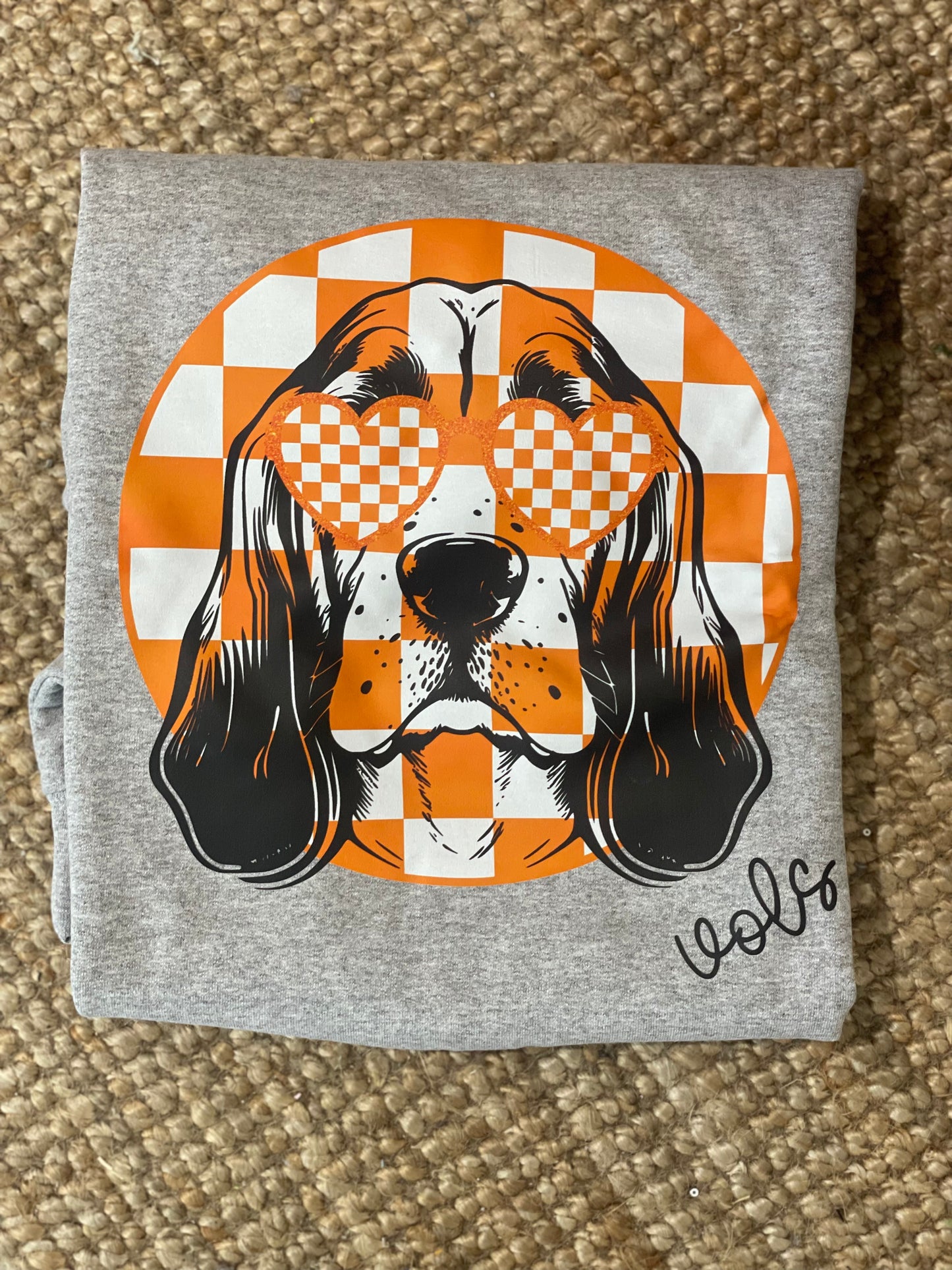 Vols Checker Dog Sweatshirt