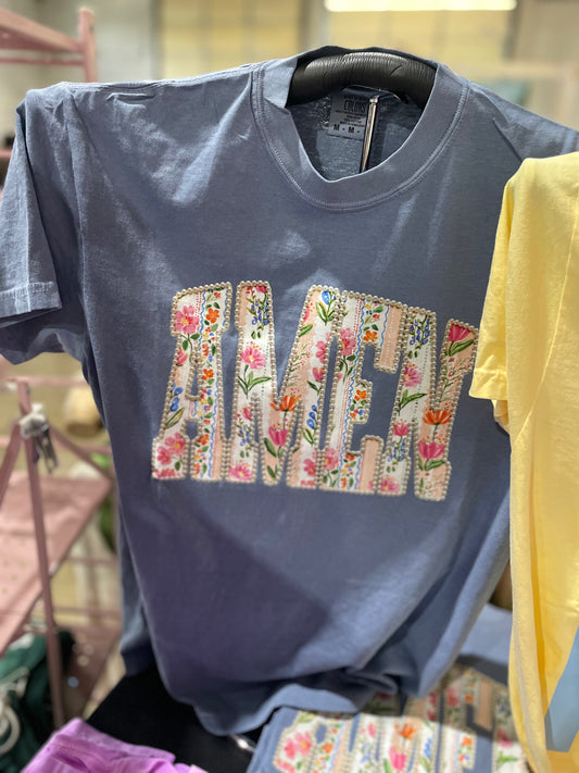 Vintage Amen Comfort Colors Tee