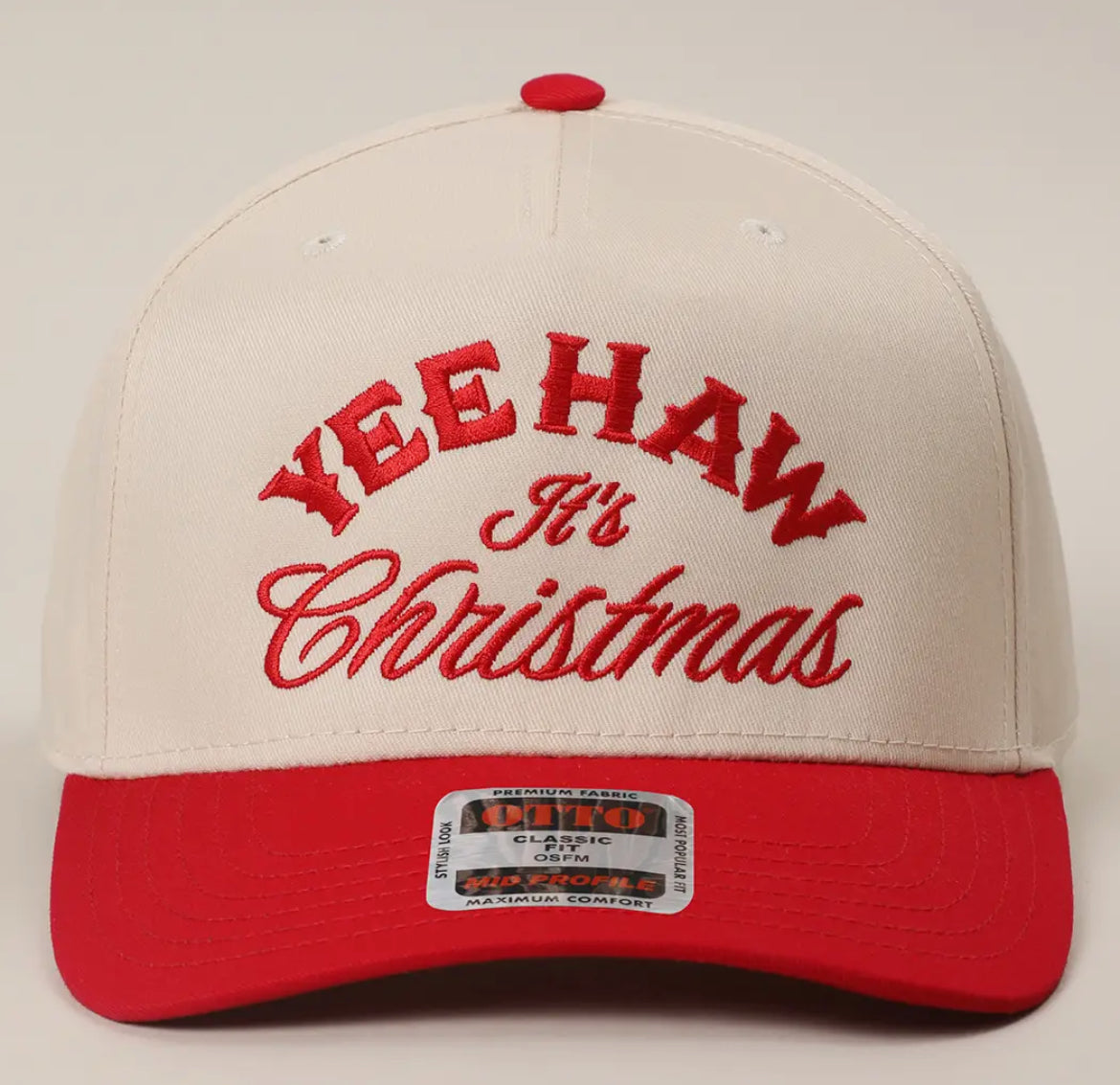 Yeehaw it’s Christmas hat