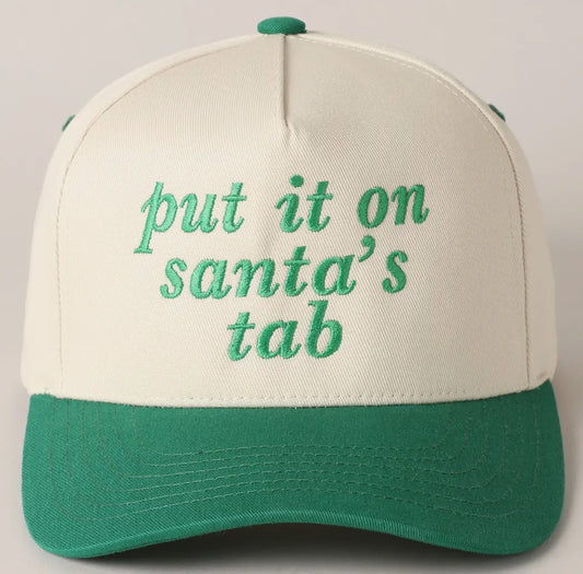 Santa’s Tab Hat Green