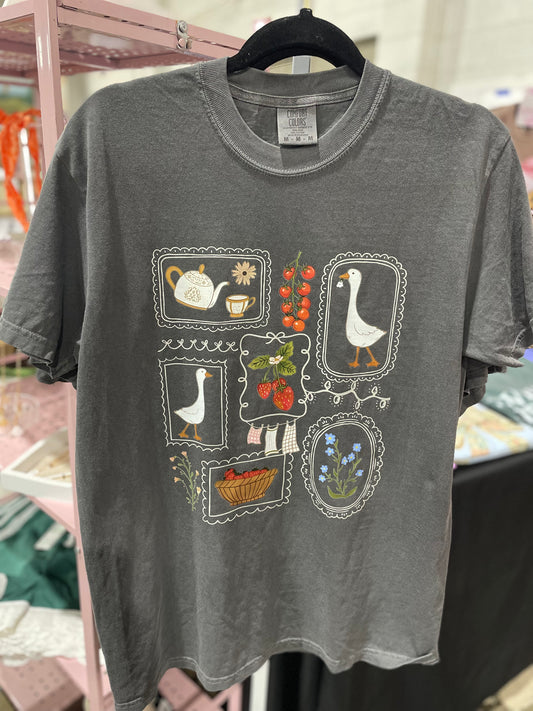 Cottagecore Comfort Colors Tee