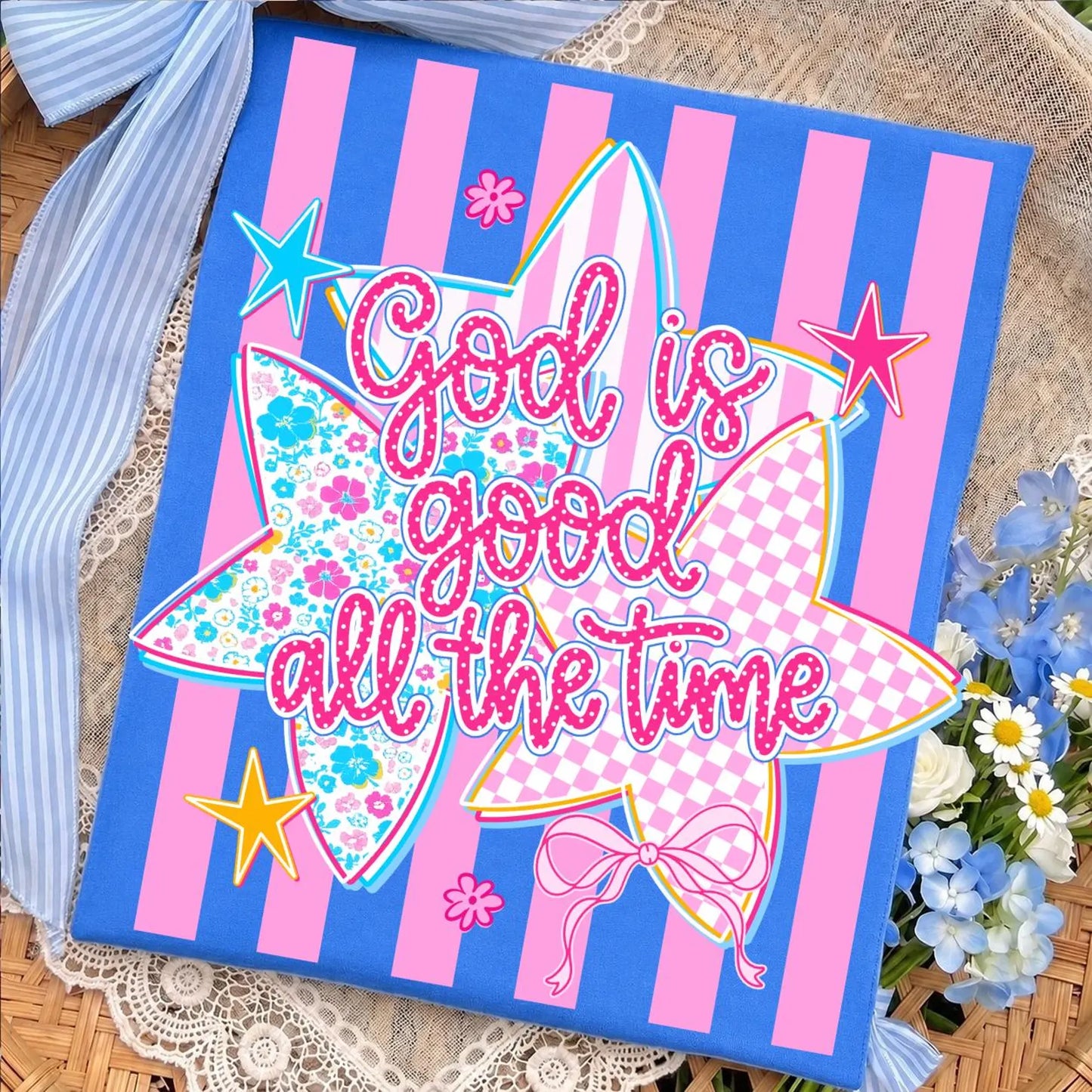God is Good All The Time Comfort Colors Tee