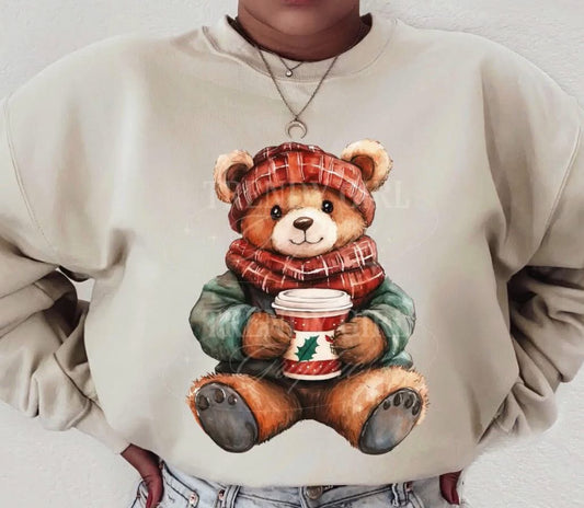Christmas Teddy Bear Sweatshirt