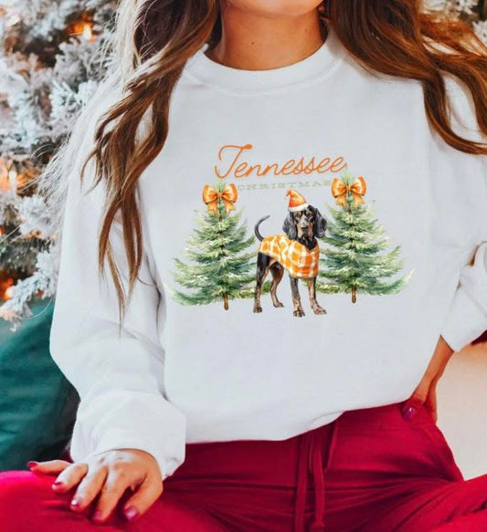 Tennessee Christmas Smokey Sweatshirt