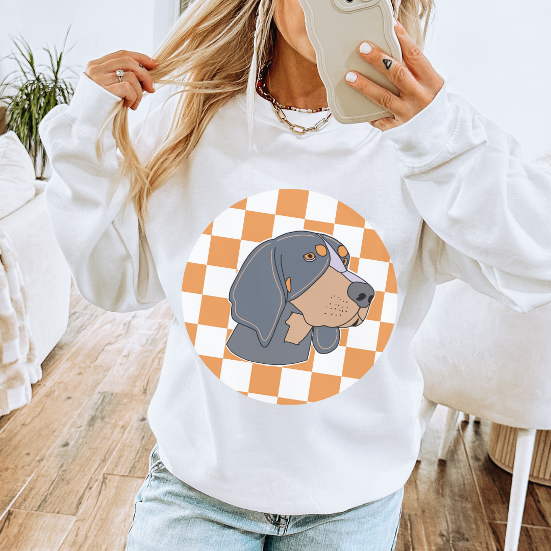 Checkered Smokey Sweatshirt