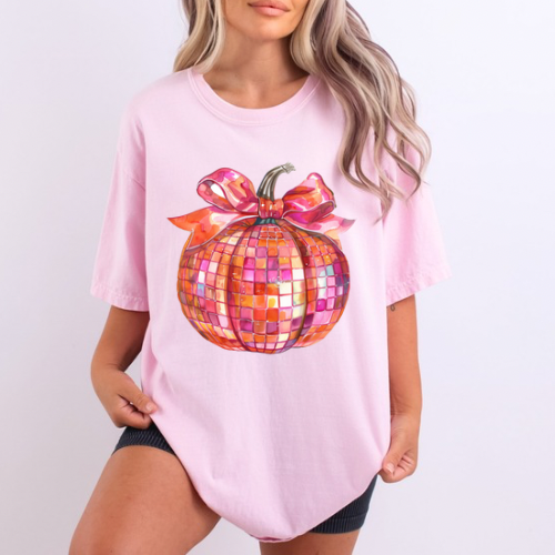 Disco Pumpkin Tee