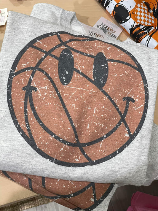 Happy Basketball Sweatshirt