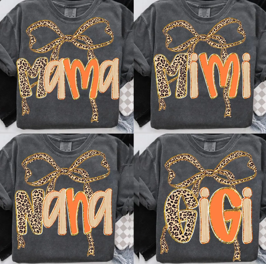 Fall Bow Tshirts