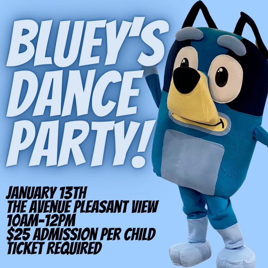 Bluey's Dance Party- Ages 3 and under