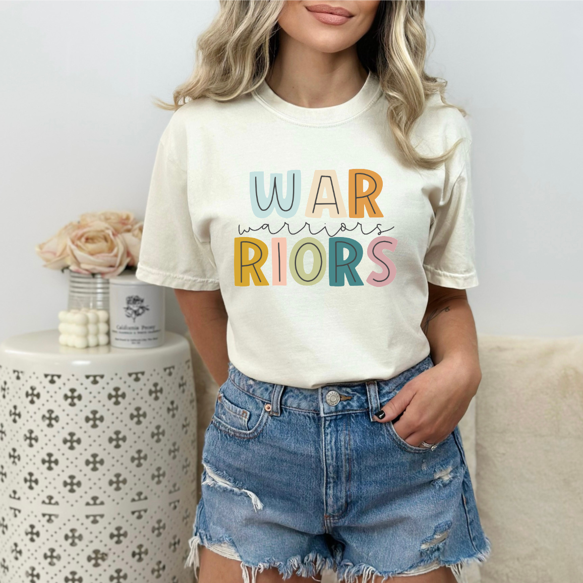 Warriors Pastel - Comfort Colors