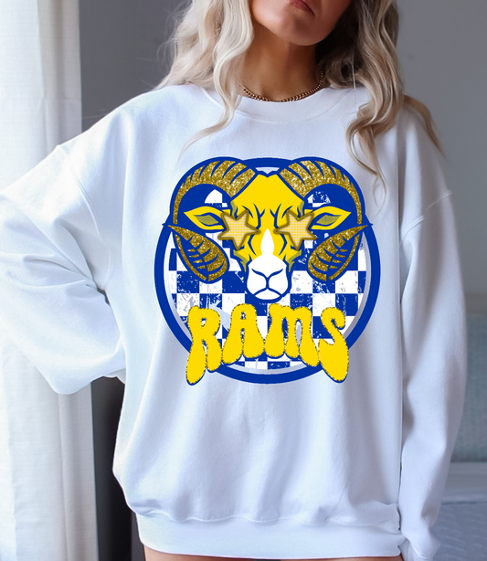 Rams Preppy Mascot