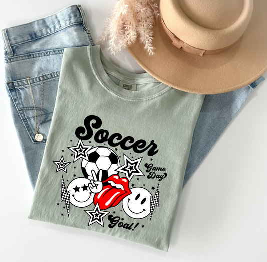 Soccer Collage - COMFORT COLORS